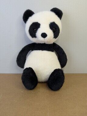 Jellycat Whispit Panda, Black & White Plush Toy (No Bum Tags)